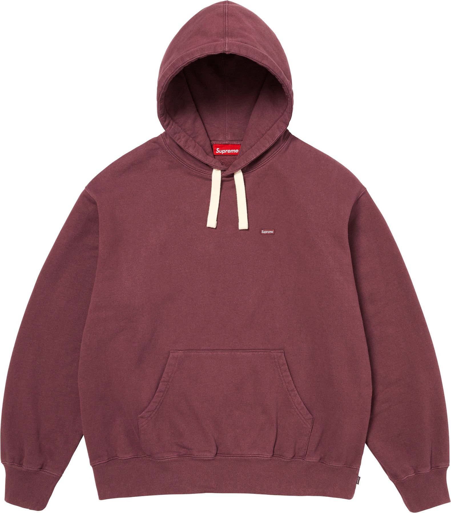 Small Box Drawcord Hooded Sweatshirt view 15